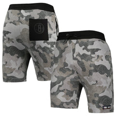 NBA - Brooklyn Nets NBA x Hugo Boss Slam Camo Shorts - Black