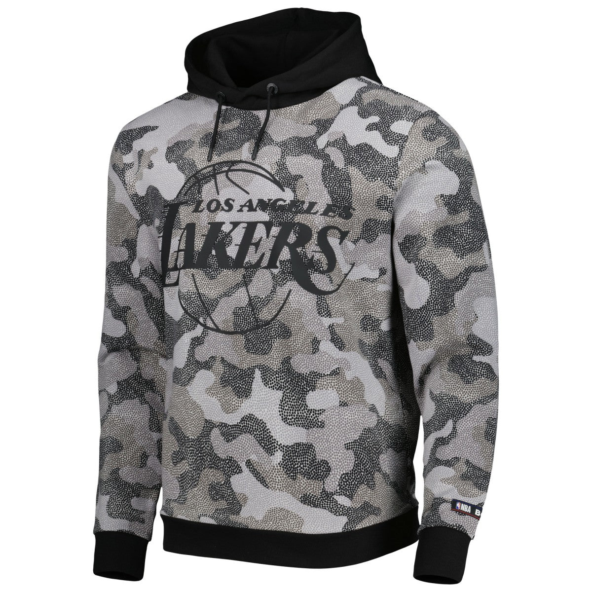 NBA - Los Angeles Lakers Hugo Boss x NBA Camo Pullover Hoodie - Black