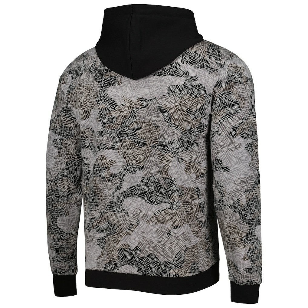 NBA - Chicago Bulls Hugo Boss Camo Pullover Hoodie - Black