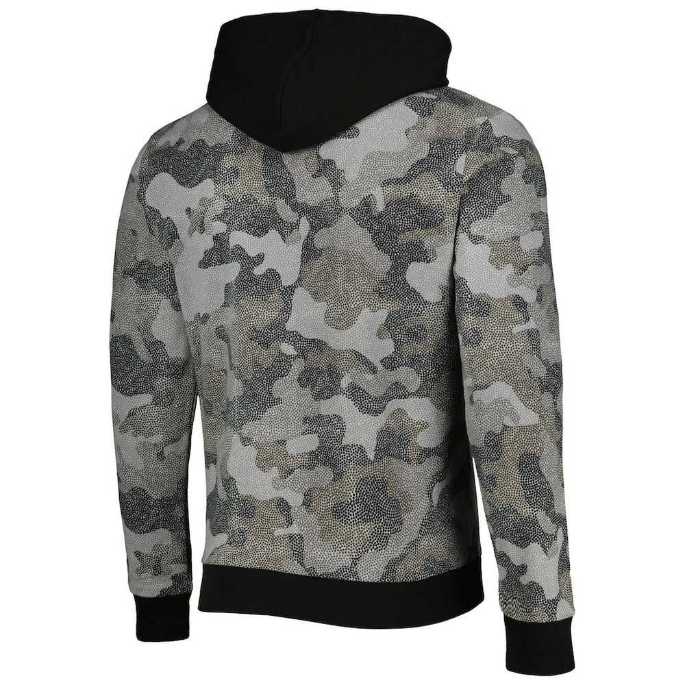 NBA - Brooklyn Nets Hugo Boss Camo Pullover Hoodie - Black