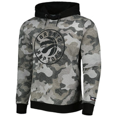 NBA - Toronto Raptors Hugo Boss Camo Pullover Hoodie - Black