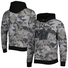 NBA - Miami Heat Hugo Boss Camo Pullover Hoodie - Black