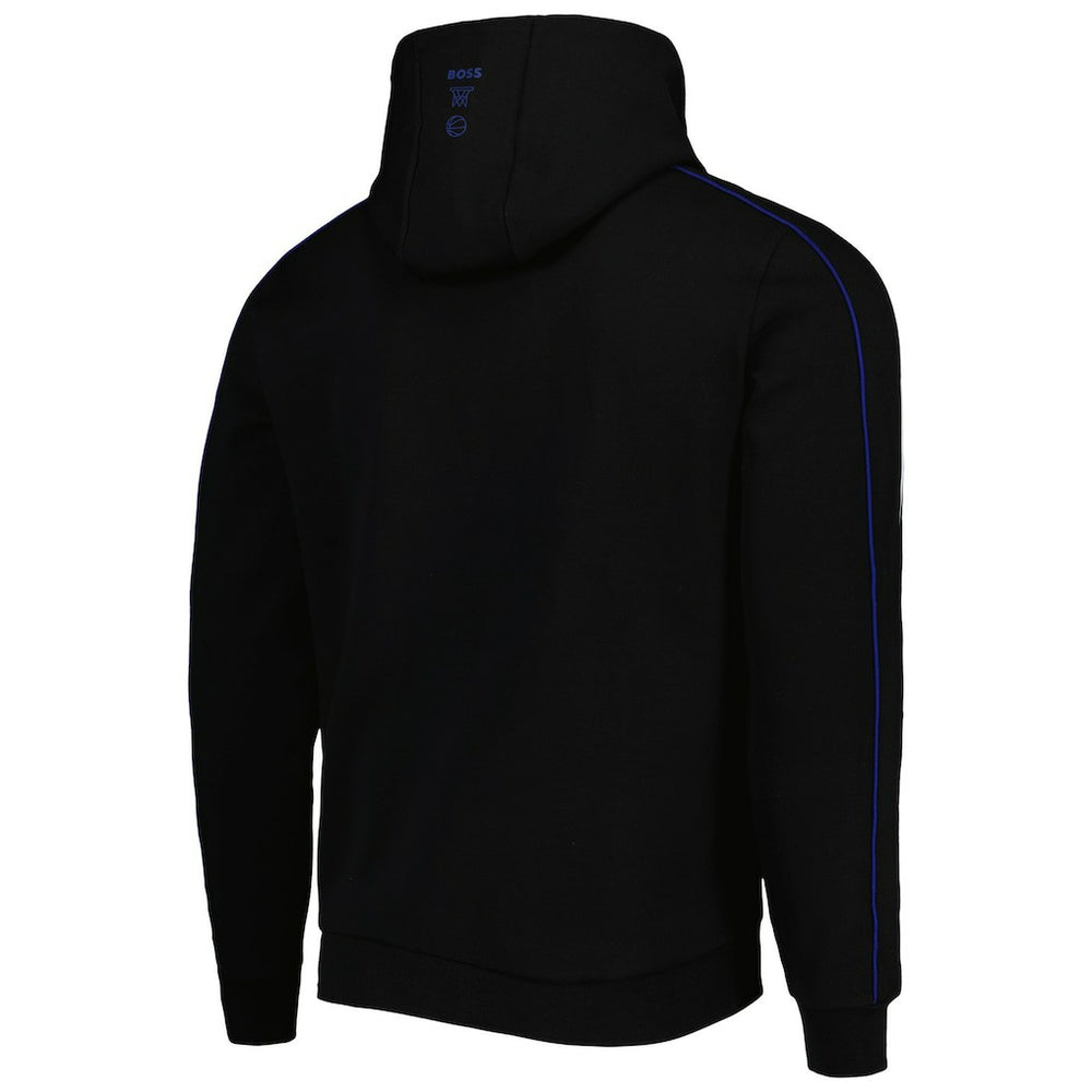 NBA - Philadelphia 76ers NBA x Hugo Boss Team Bounce Tri-Blend Pullover Hoodie - Black