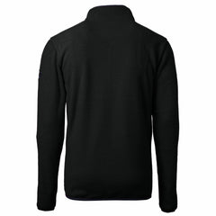 Detroit Lions Cutter & Buck Cascade Eco Sherpa Fleece Big & Tall Quarter-Zip Throwback Jacket Black - NFL