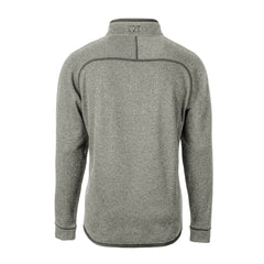 Detroit Lions Cutter & Buck Mainsail Sweater-Knit Big & Tall Half-Zip Pullover Jacket Heather Gray - NFL