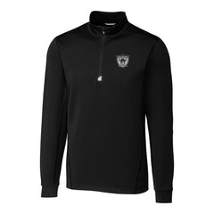 Las Vegas Raiders Cutter & Buck Throwback Logo Traverse Stretch Quarter-Zip Big & Tall Pullover Top Black - NFL