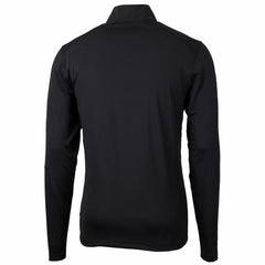 Tampa Bay Buccaneers Cutter & Buck Throwback Logo Virtue Eco Pique Recycled Quarter-Zip Big & Tall Pullover Top Black - NFL