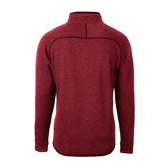 Atlanta Falcons Cutter & Buck Mainsail Sweater-Knit Half-Zip Pullover Jacket Red - NFL