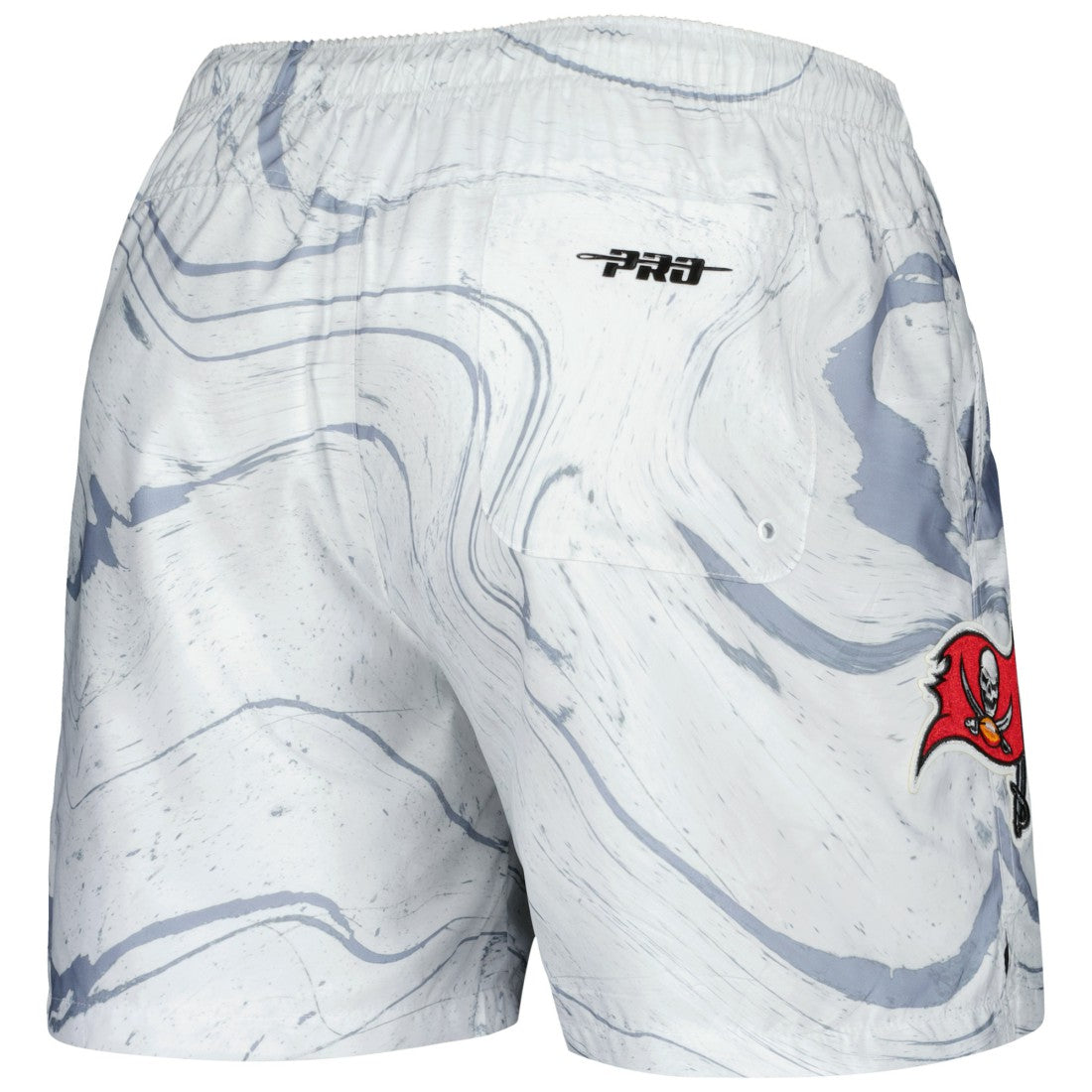 Tampa Bay Buccaneers Pro Standard Allover Marble Print Shorts White - NFL
