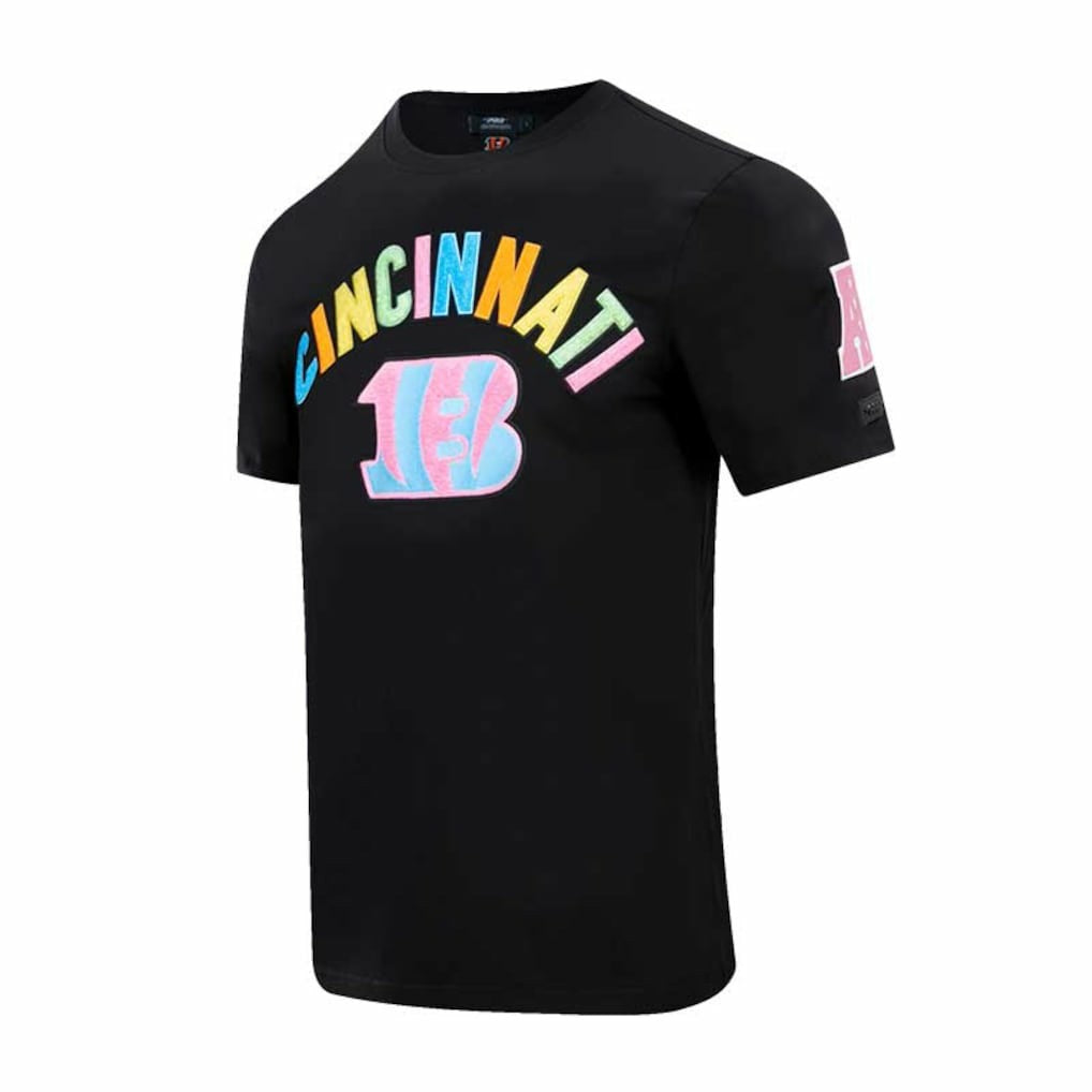 Cincinnati Bengals Pro Standard Neon Graphic T-Shirt Black - NFL