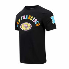 San Francisco 49ers Pro Standard Neon Graphic T-Shirt Black - NFL