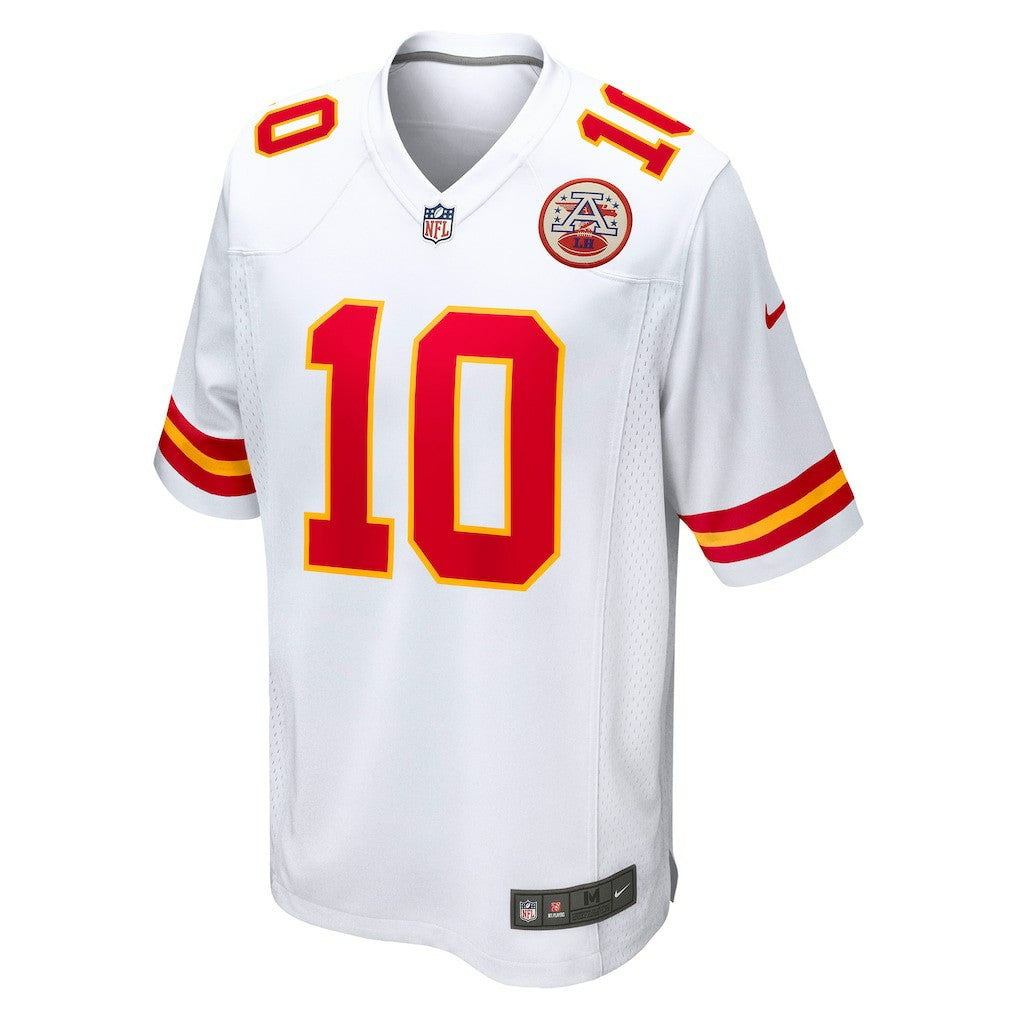 Isiah Pacheco Kansas City Chiefs Away Game Player Jersey White - Nike