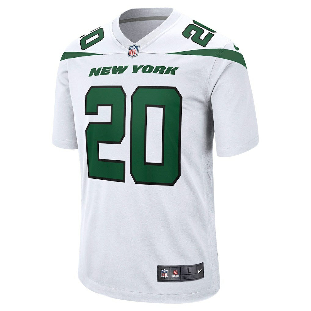 Breece Hall New York Jets Away Game Player Jersey - White | NFL Jerseys