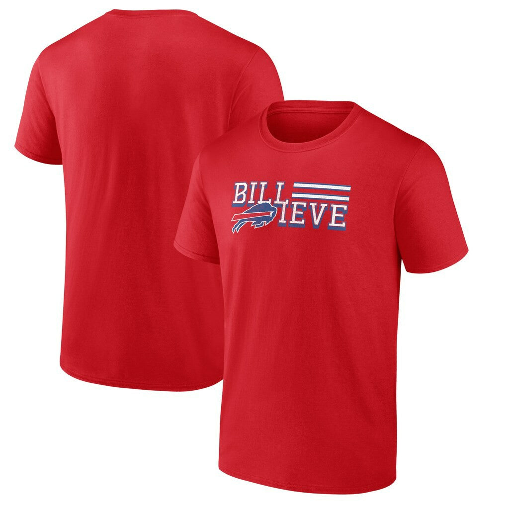 Buffalo Bills Downfield T-Shirt Red - NFL