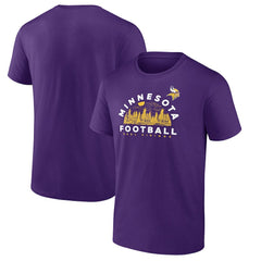 Minnesota Vikings Route Runner T-Shirt Purple - NFL