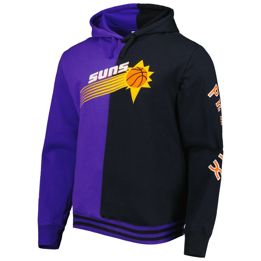 Mitchell & Ness - Phoenix Suns Hardwood Classics Split Pullover Hoodie - Purple/Black