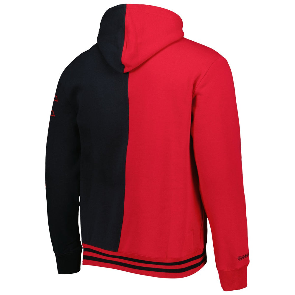 Mitchell & Ness - Portland Trail Blazers Hardwood Classics Split Pullover Hoodie - Red/Black