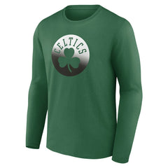 NBA - Boston Celtics Gradient Logo Long Sleeve T-Shirt - Kelly Green