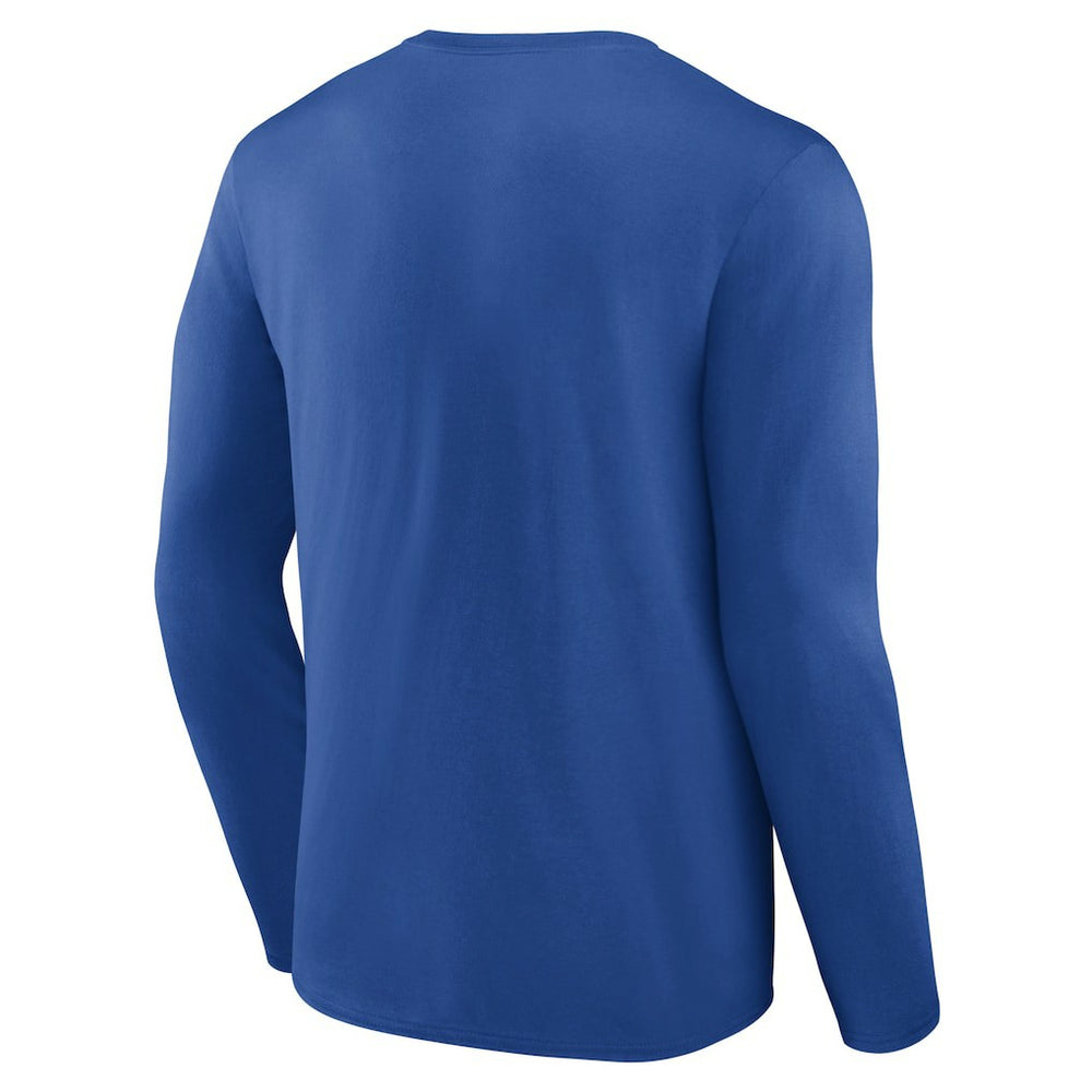 NBA - Philadelphia 76ers Gradient Logo Long Sleeve T-Shirt - Royal