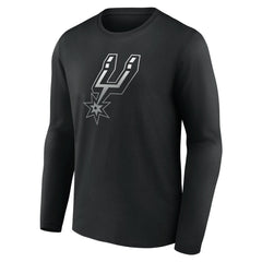 NBA - San Antonio Spurs Gradient Logo Long Sleeve T-Shirt - Black