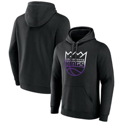 NBA - Sacramento Kings Gradient Logo Pullover Hoodie - Black