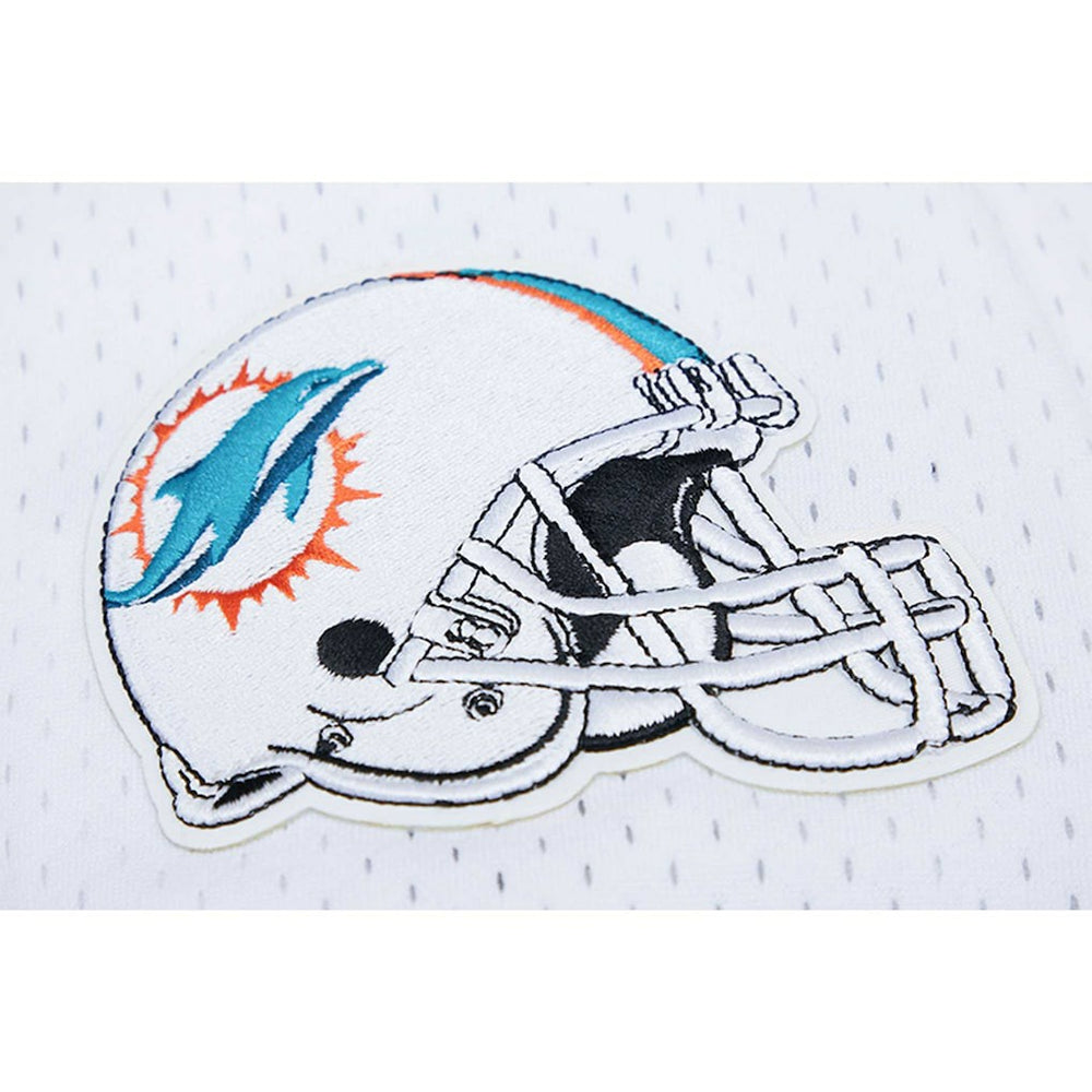 Tyreek Hill Miami Dolphins Pro Standard Mesh Baseball Button-Up T-Shirt White - NFL