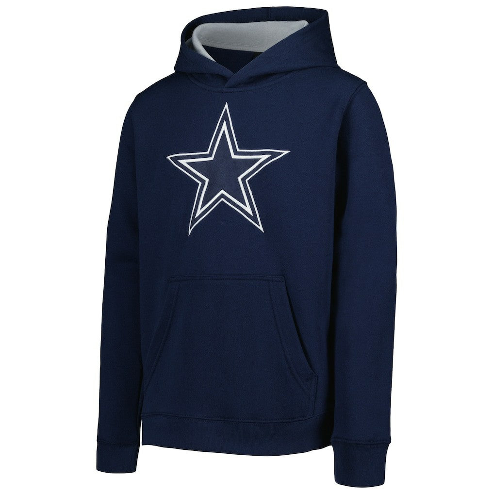 Dallas Cowboys Youth Prime Pullover Hoodie Navy - NFL
