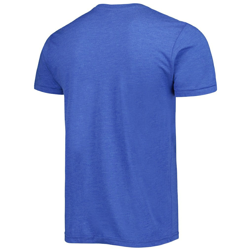NBA - Stephen Curry Golden State Warriors Homage Caricature Tri-Blend T-Shirt - Royal