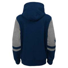 Dallas Cowboys Youth Colorblock Full-Zip Hoodie Navy - NFL