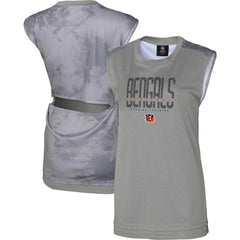 Cincinnati Bengals Women's No Sweat Tank Top Gray - NFL