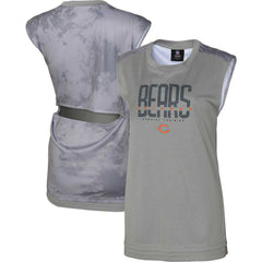 Chicago Bears Women's No Sweat Tank Top Gray - NFL