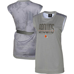 Cleveland Browns Women's No Sweat Tank Top Gray - NFL