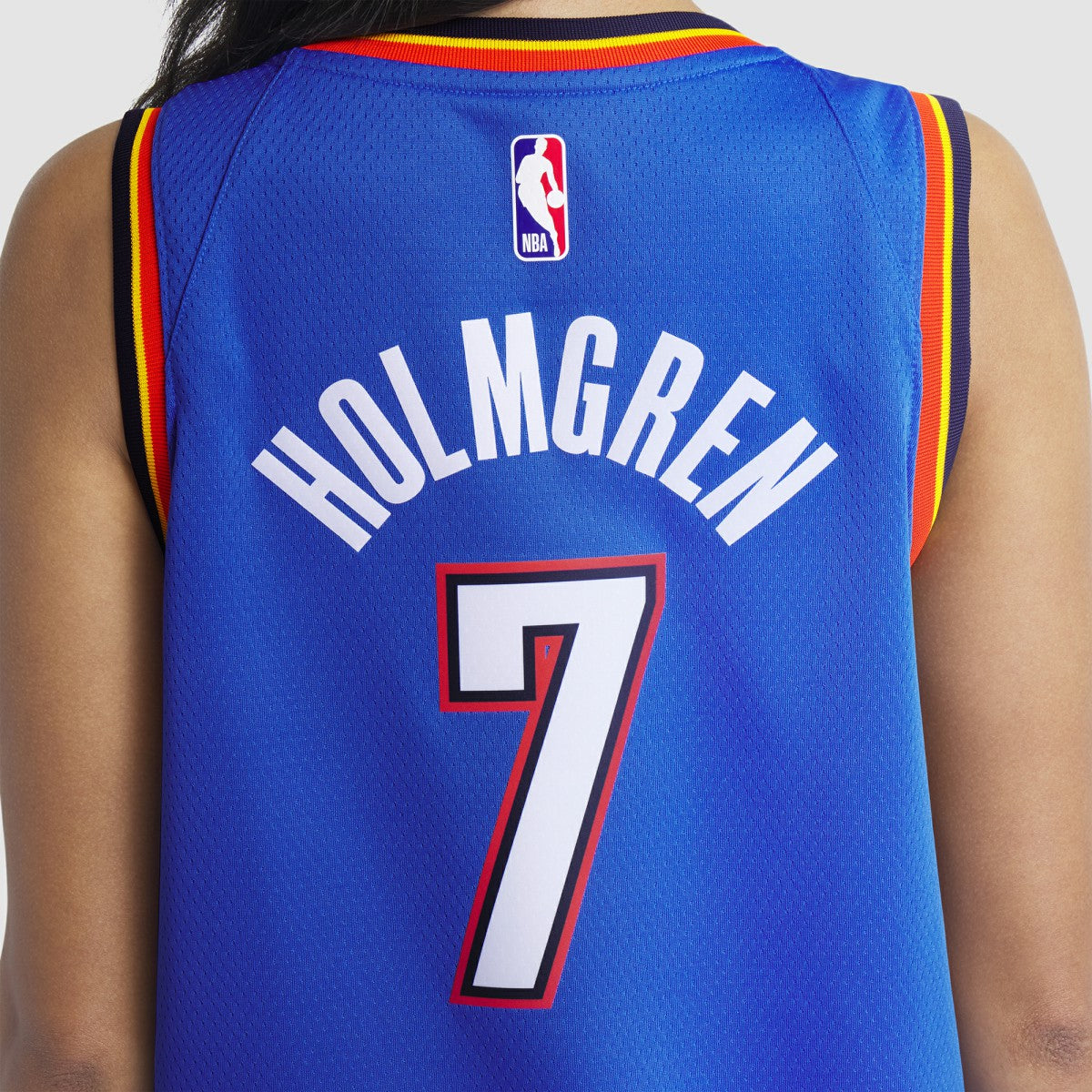 Nike - Chet Holmgren Oklahoma City Thunder Unisex 2022 NBA Draft First Round Pick Player Swingman Jersey - Icon Edition - Blue