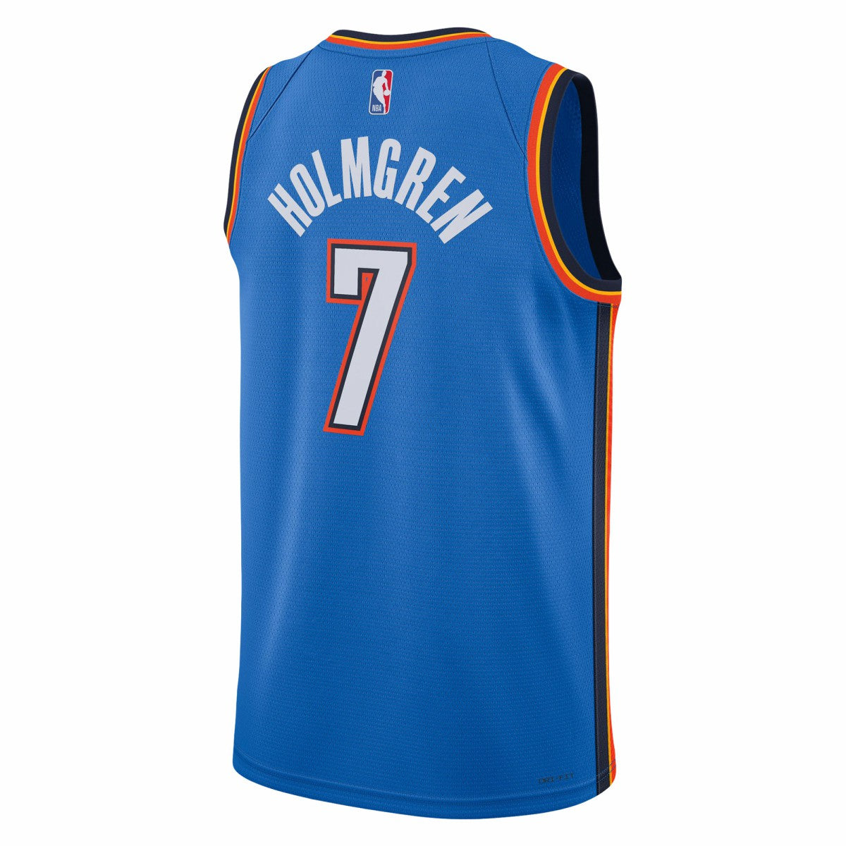 Nike - Chet Holmgren Oklahoma City Thunder Unisex 2022 NBA Draft First Round Pick Player Swingman Jersey - Icon Edition - Blue