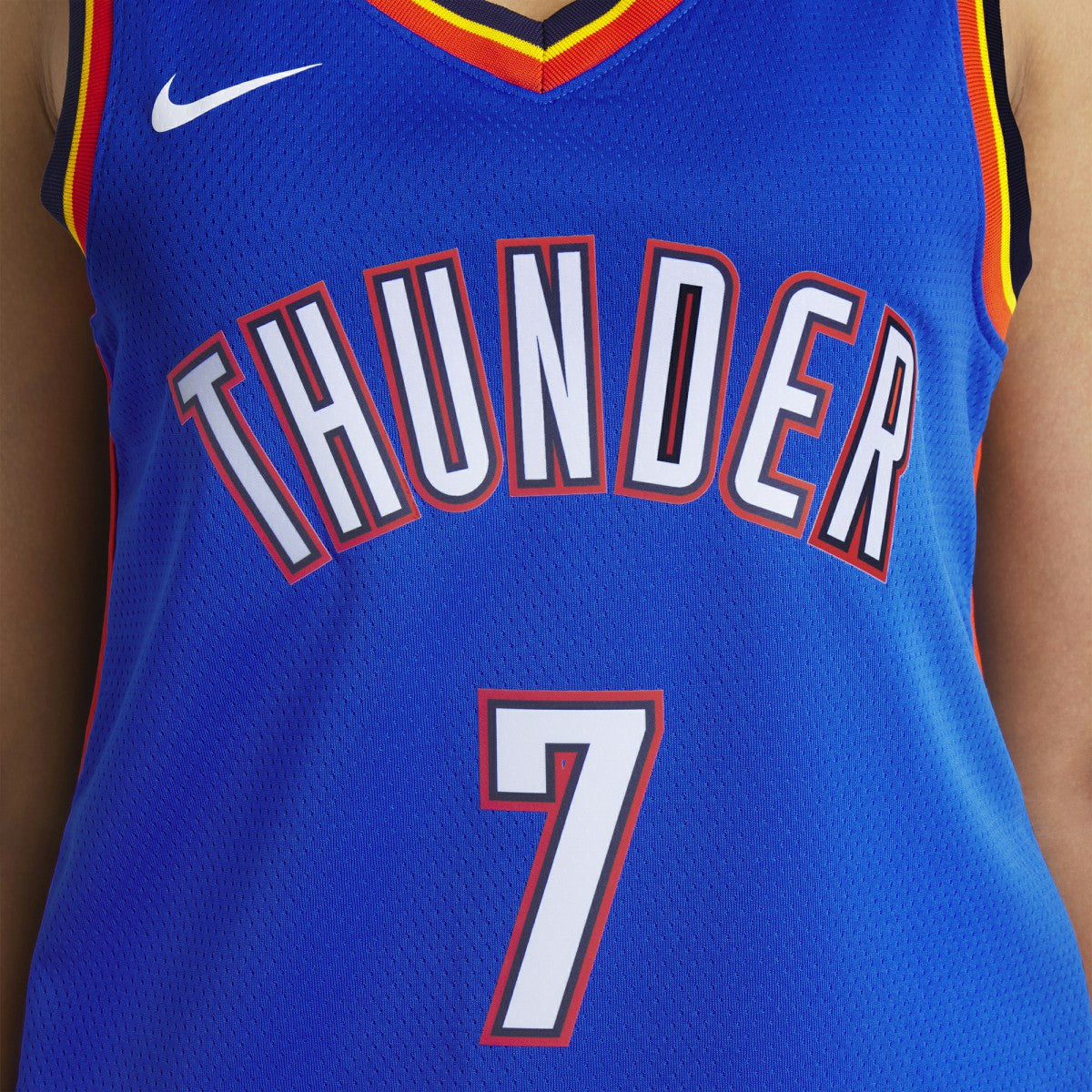 Nike - Chet Holmgren Oklahoma City Thunder Unisex 2022 NBA Draft First Round Pick Player Swingman Jersey - Icon Edition - Blue