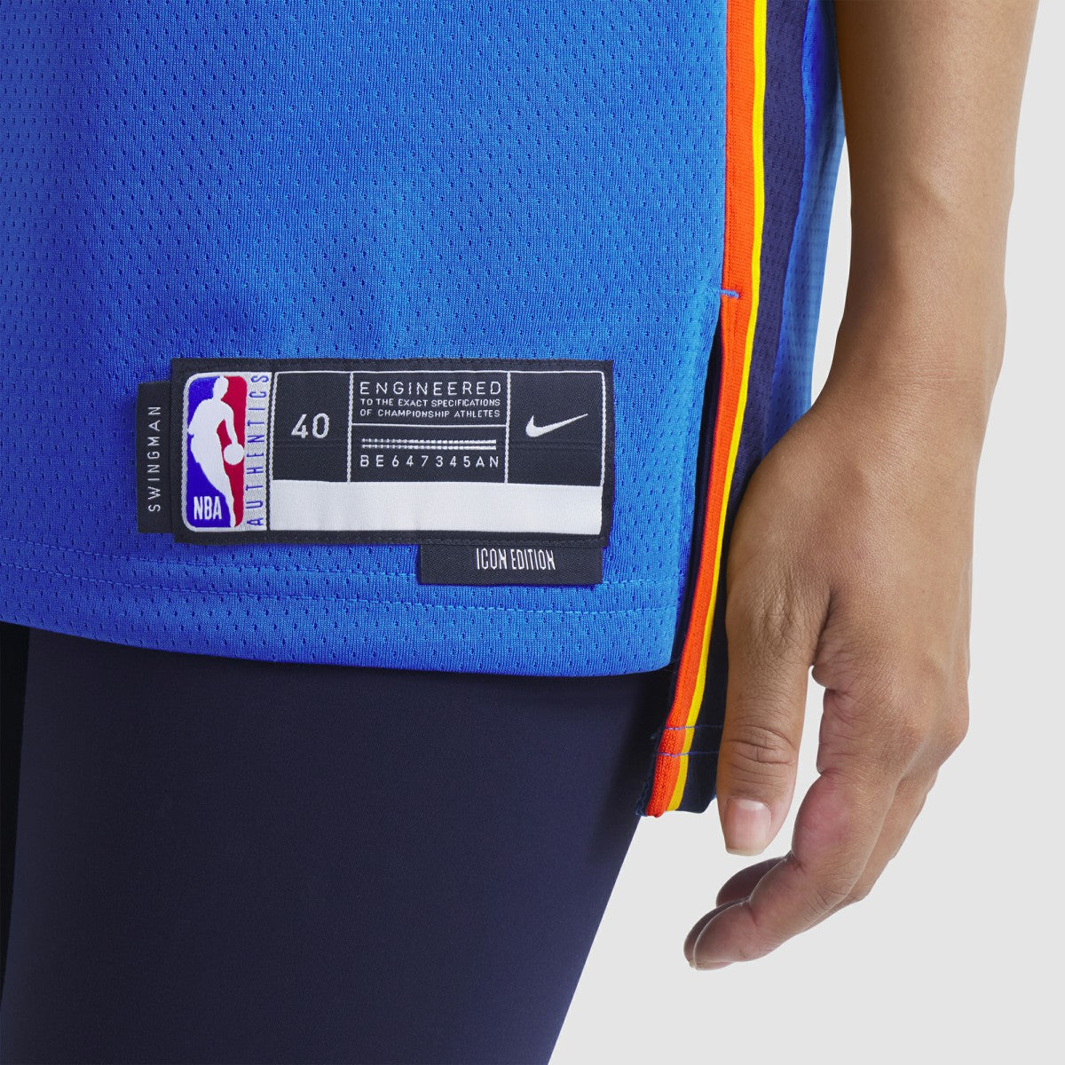 Nike - Chet Holmgren Oklahoma City Thunder Unisex 2022 NBA Draft First Round Pick Player Swingman Jersey - Icon Edition - Blue