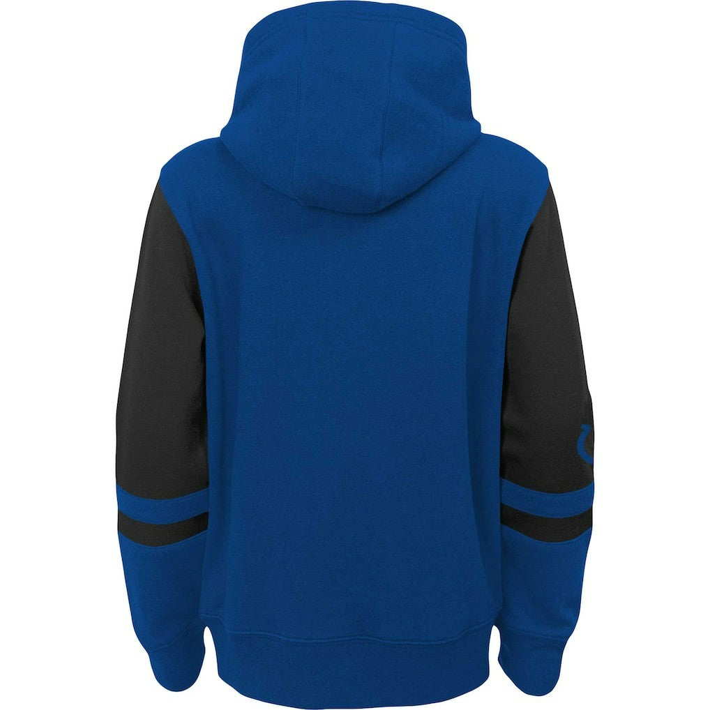 Indianapolis Colts Preschool Stadium Color Block Full-Zip Hoodie Royal - NFL