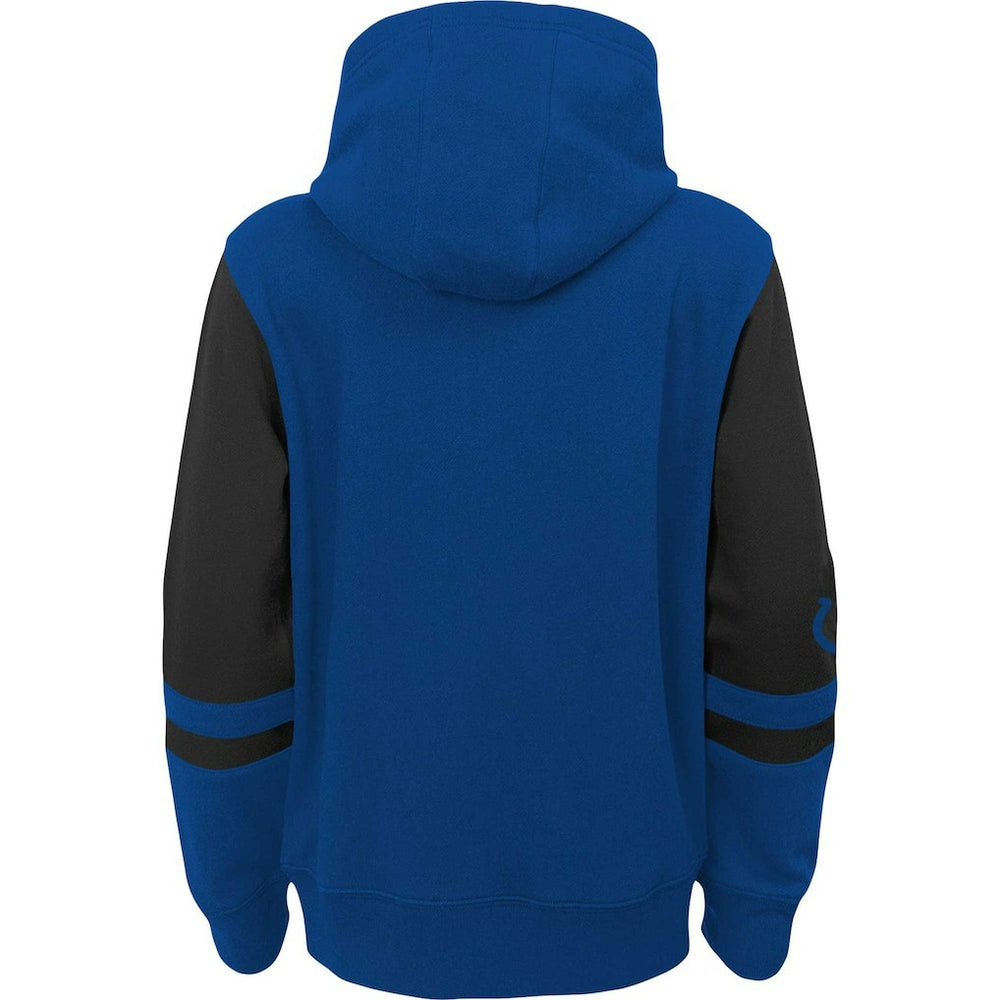 Indianapolis Colts Preschool Stadium Color Block Full-Zip Hoodie Royal - NFL