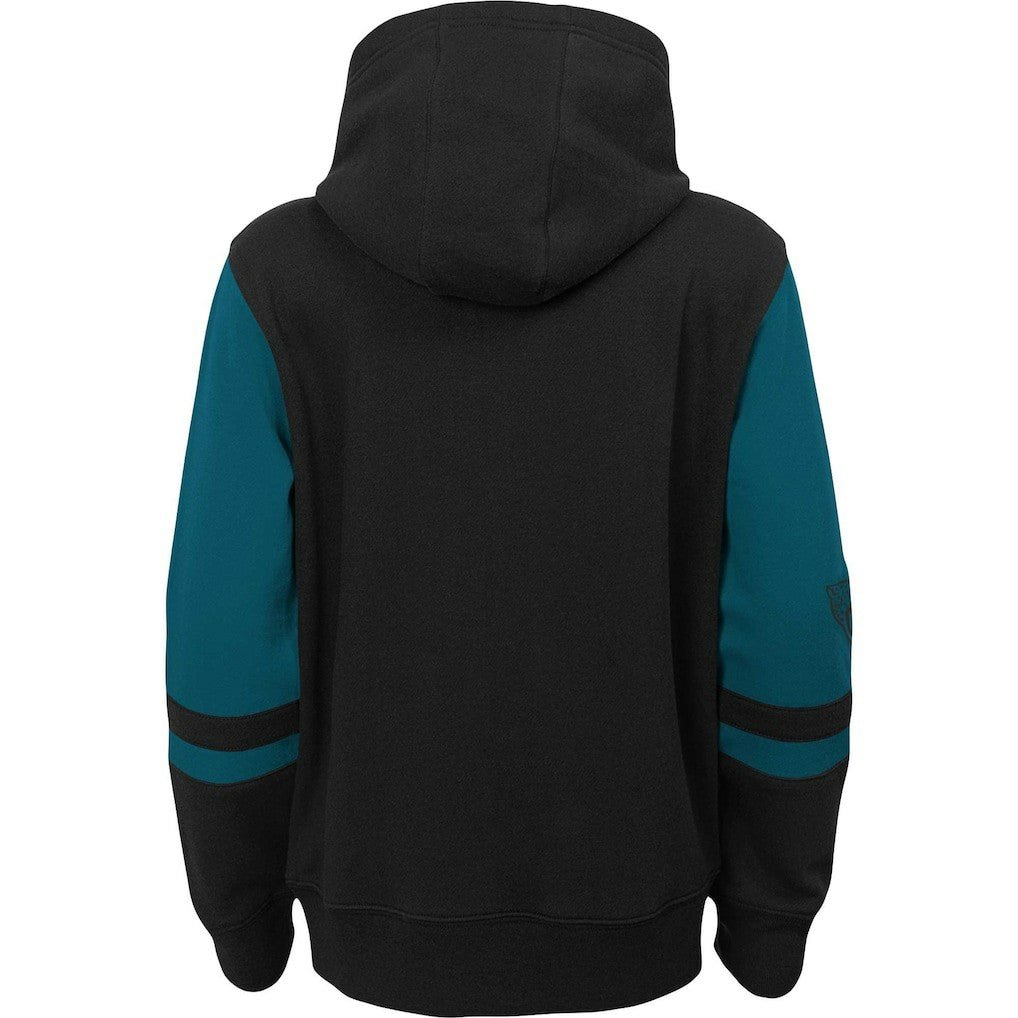 Jacksonville Jaguars Preschool Stadium Color Block Full-Zip Hoodie Black - NFL