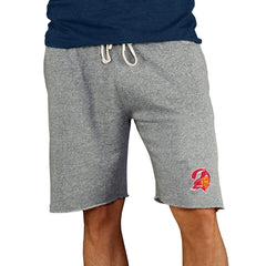 Tampa Bay Buccaneers Concepts Sport Throwback Logo Mainstream Terry Shorts Gray - NFL