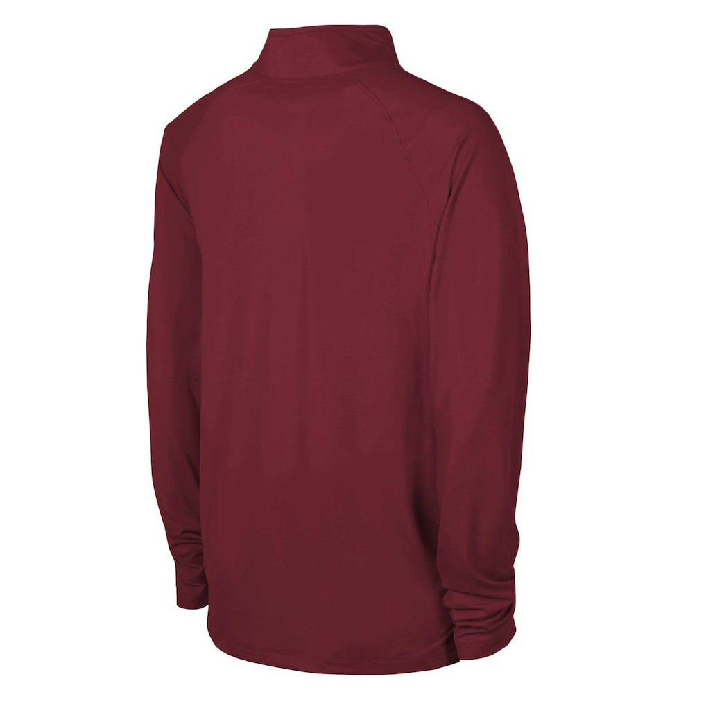 Arizona Cardinals Combine Authentic Raglan Quarter-Zip Top Cardinal - NFL