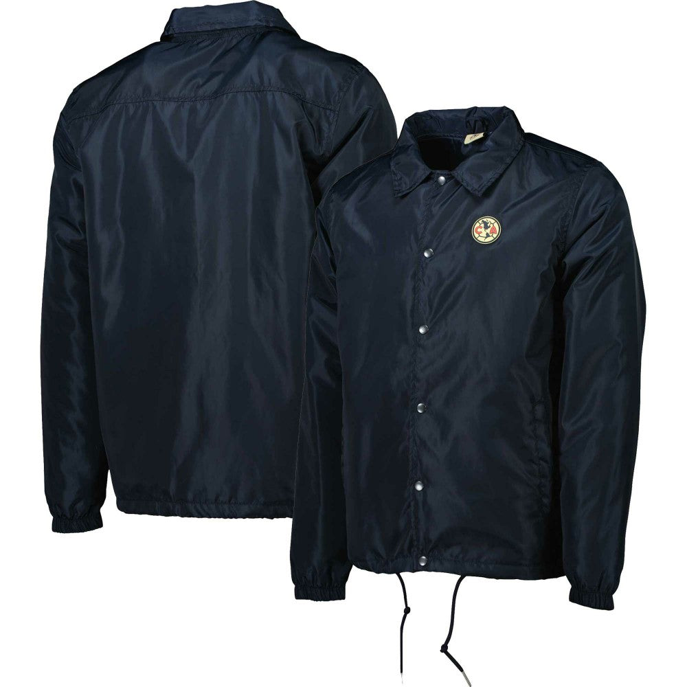 Club America Coaches Full-Snap Jacket - Navy