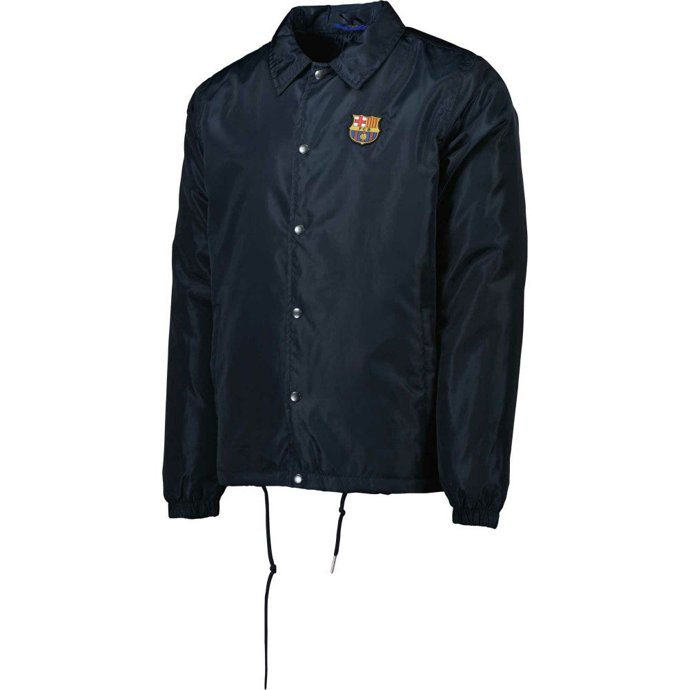Barcelona Coaches Full-Snap Jacket - Navy