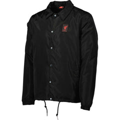 Liverpool Coaches Full-Snap Jacket - Black