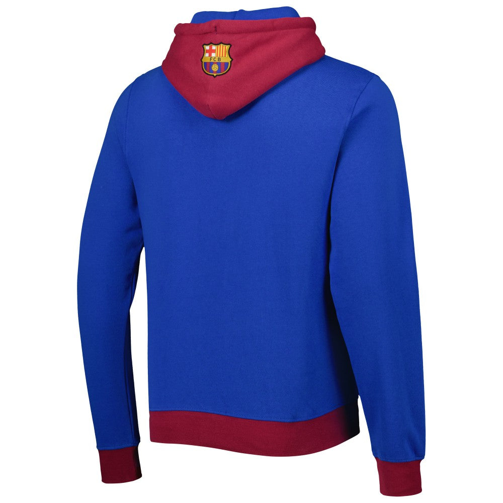 Barcelona Outdoor Pullover Hoodie - Blue