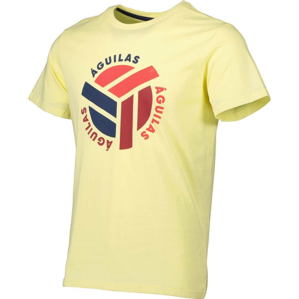 Club America Rounded T-Shirts - Yellow