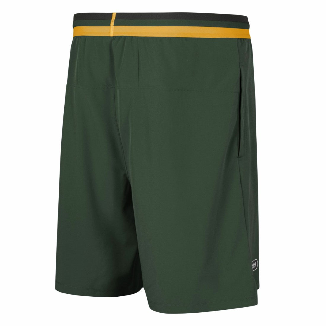 Green Bay Packers Cool Down Tri-Color Elastic Training Shorts Green - NFL