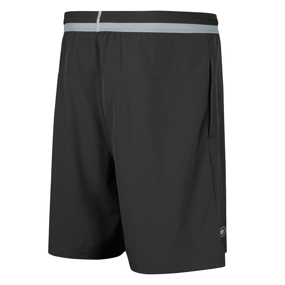 Las Vegas Raiders Cool Down Tri-Color Elastic Training Shorts Black - NFL