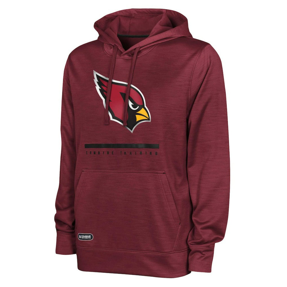 Arizona Cardinals Speed Drill Streak Pullover Hoodie Cardinal - NFL