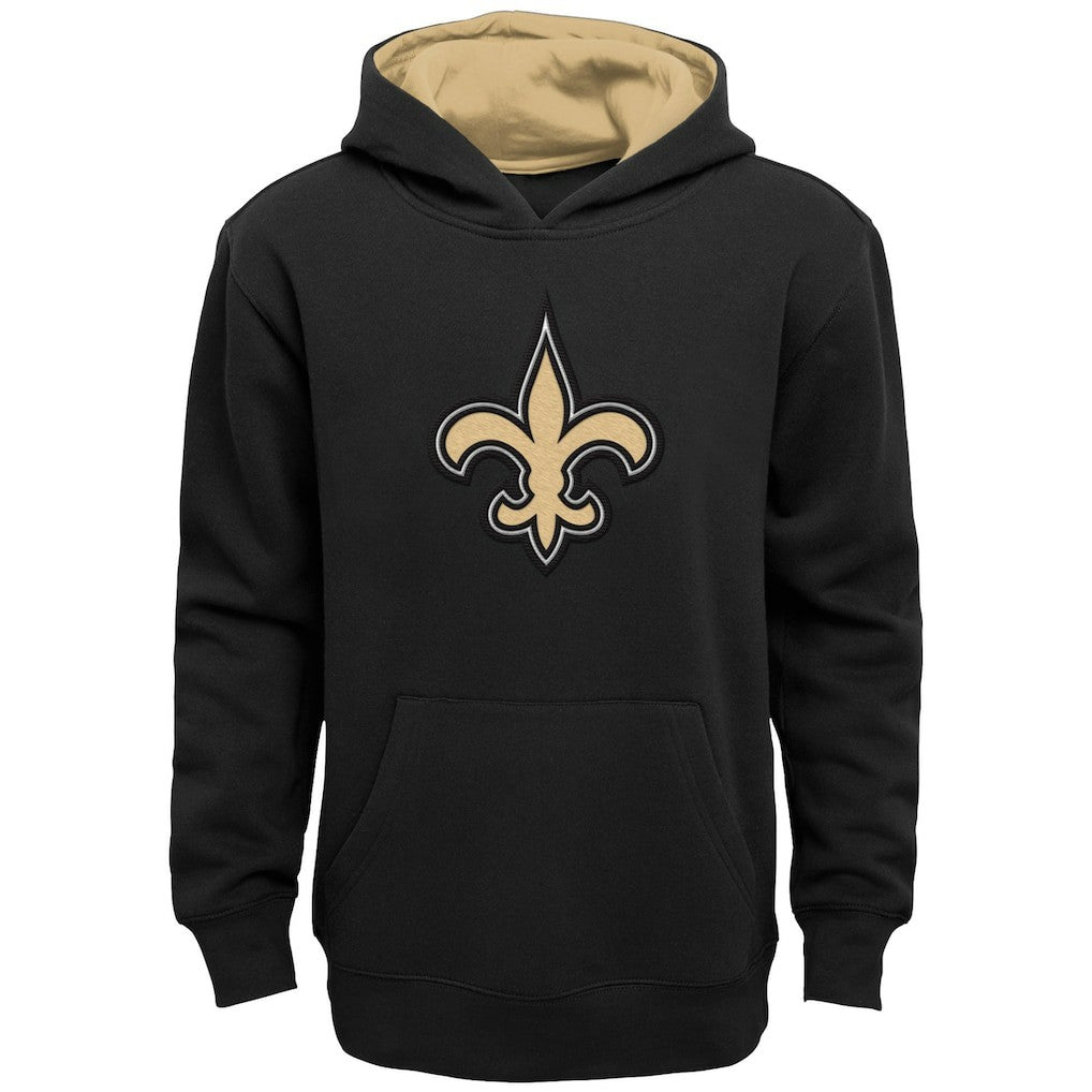 New Orleans Saints Outerstuff Preschool Prime Pullover Hoodie Black - NFL